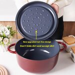 Cast Iron Stew Pot Set Factory - OEM/ODM Custom 28cm Classic Multi-Functional Cast Iron Stew Pot Set Large Capacity