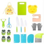Kids Toddler Kitchen Cookware Set Factory - OEM/ODM Custom Kids Toddler Montessori Kitchen Cookware Baking Tools Plastic