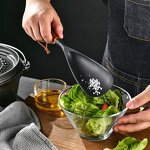 Silicone Kitchenware Set Manufacturer - OEM/ODM Custom 7 Piece Wooden Handle Utensils Set