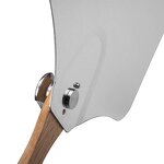 Rocker Cutter Pizza Peel Set Manufacturer - OEM/ODM Custom Rocker Cutter Foldable Wooden Handle Pie Paddle Pizza Peel Set