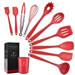 Silicone Utensil Set Manufacturer - OEM/ODM Custom Hot Selling Kitchen Accessories 11pcs Silicone Utensil Set