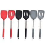 Silicone Spatula Factory - OEM/ODM Custom 2Pcs High Quality Heat-Resistant Silicone Spatula Turner