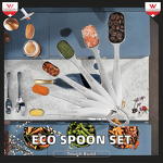 Measuring Spoons Factory - OEM/ODM Custom Heavy Duty Stainless Steel Measuring Spoons Eco-Friendly Slim Handles