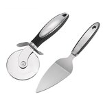 Stainless Steel Pizza Knife Set Manufacturer - OEM/ODM Custom Rolling Stainless Steel Pizza Knife Spatula Pizza Tool Set