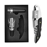 Wooden Stainless Steel Wine Opener Factory - OEM/ODM Custom High Quality Kitchen Gadgets Wooden Stainless Steel Wine Opener