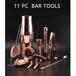 Cocktail Shaker Set Manufacturer - OEM/ODM Custom Cocktail Shaker Set Bartender Kit Boston Shaker Bar Tools Set