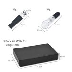 Barware Gift Set Factory - OEM/ODM Custom 3 Pack Barware Gift Set Wine Pourer Vacuum Stopper Corkscrew Bottle Opener