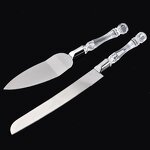 Wedding Cake Knife Factory - OEM/ODM Custom Hot Selling Kitchen Accessories Stainless Steel Wedding Cake Knife and Server