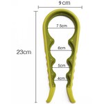 Jar and Bottle Opener Kit Manufacturer - OEM/ODM Custom Easy Grip Multi-Function Jar and Bottle Opener Kit Plastic Jar Opener