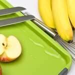 Multi-functional Cutting Board Factory - OEM/ODM Custom China Wholesale Kitchen Gadgets 3 in 1 Vegetable Cutting Board