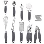Smart Kitchen Tools Set Factory - OEM/ODM Custom Smart Home Cooking New Kitchen Tools Stainless Steel Rubber Plastic