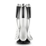 White Kitchen Accessories Set Manufacturer - OEM/ODM Custom White Kitchen Accessories Rocket Stand Holder Nonstick Silicone