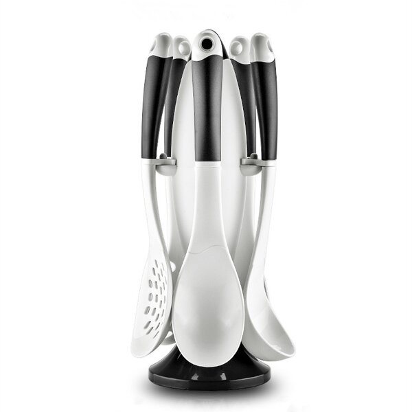 White Kitchen Accessories Set Manufacturer - OEM/ODM Custom White Kitchen Accessories Rocket Stand Holder Nonstick Silicone