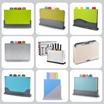 Plastic Cutting Board Set Manufacturer - OEM/ODM Custom 4-Piece Multifunctional Household Plastic Cutting Board Set Thickened