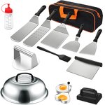 Barbecue Tool Set Factory - OEM/ODM Custom Hot Sale Heat Resistant Stainless Steel Cooking Shovel Barbecue Tool Set