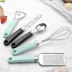 Stainless Steel Kitchen Gadgets Set Factory - OEM/ODM Custom 9pcs Stainless Steel Customized Logo Green Kitchen Gadgets Set