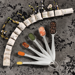 Measuring Spoons Factory - OEM/ODM Custom Heavy Duty Stainless Steel Measuring Spoons Eco-Friendly Slim Handles