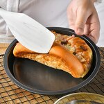 Carbon Steel Bakeware Set Factory - OEM/ODM Custom Nonstick Carbon Steel 6-11inch Black Bakeware Round Mold Bread Pan