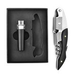 Wooden Stainless Steel Wine Opener Factory - OEM/ODM Custom High Quality Kitchen Gadgets Wooden Stainless Steel Wine Opener