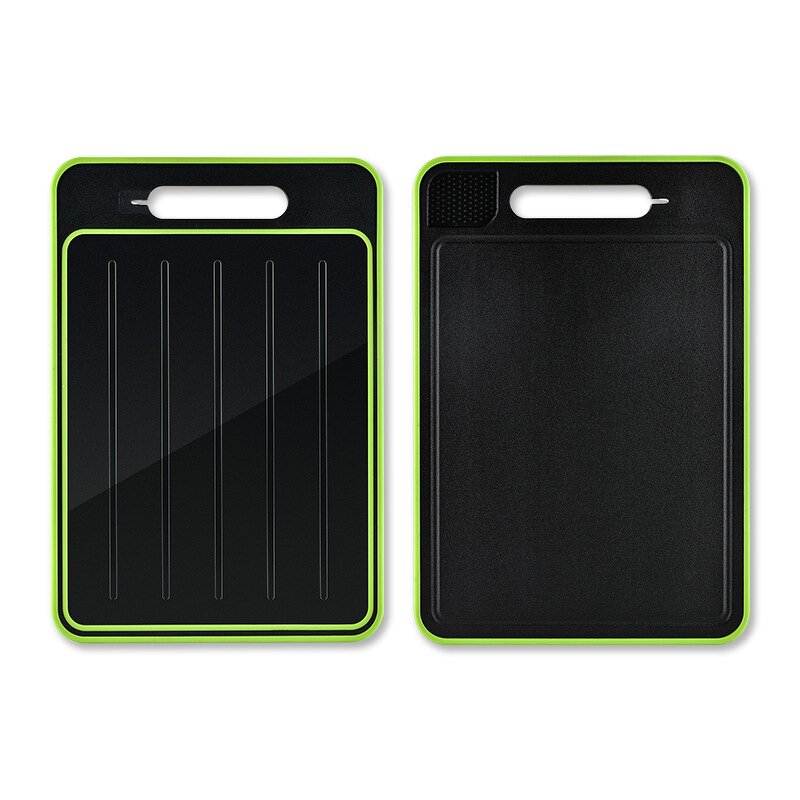 Plastic Cutting Board Factory - OEM/ODM Custom Kitchen Accessories Plastic Cutting Board Non-Slip with Knife Sharpener