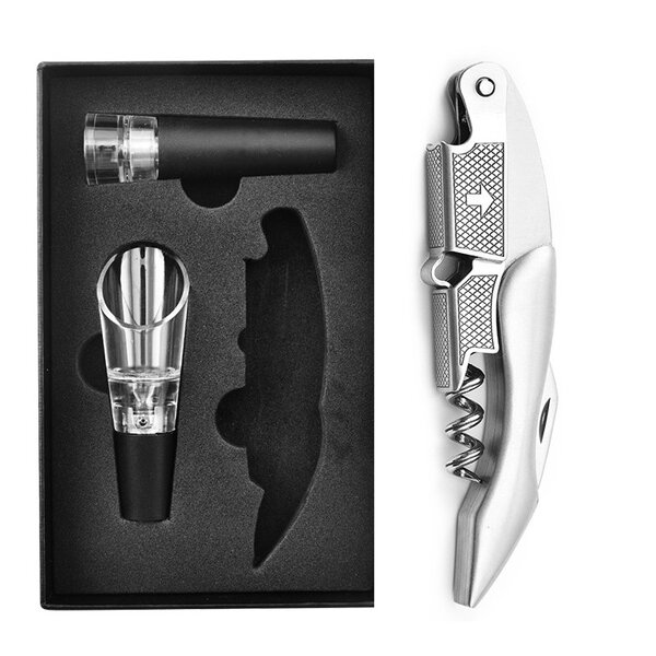 Multifunction Wine Opener Manufacturer - OEM/ODM Custom High Quality Kitchen Gadgets Barware Waiter Multifunction Wine Opener