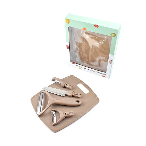 Fruit Vegetable Cutter Factory - OEM/ODM Custom Factory Wholesale Kitchen Accessories 5pcs Peeler Fruit Vegetable Cutter