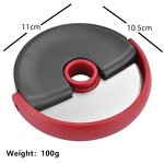 Baking Tool Pizza Cutter Factory - OEM/ODM Custom Kitchen Gadgets Detachable Stainless Steel Baking Tool Pizza Cutter Wheel