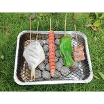 Low Price Disposable BBQ Grill Manufacturer - OEM/ODM Custom Low Price Outdoor Garden Picnic Camping Smokeless Foil Pan Grill