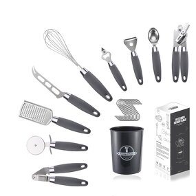 Smart Kitchen Tools Set Factory - OEM/ODM Custom Smart Home Cooking New Kitchen Tools Stainless Steel Rubber Plastic