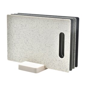 Plastic Cutting Board Set Manufacturer - OEM/ODM Custom Kitchen Accessories 5 Pc Plastic Sorting Cutting Board Set