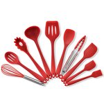 Silicone Utensil Set Manufacturer - OEM/ODM Custom Hot Selling Kitchen Accessories 11pcs Silicone Utensil Set