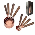 Measuring Cups and Spoons Set Manufacturer - OEM/ODM Custom Stainless Steel 8 Pcs Luxury Kitchen Gadgets Measuring Cups Set