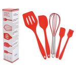 Heat Resistant Silicone Spatula Set Manufacturer - OEM/ODM Custom Kitchen Accessories Heat Resistant Food Silicone Spatula Set