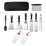 BBQ Grill Spatula Set Manufacturer - OEM/ODM Custom Home Kitchen Gadgets Camping Outdoor BBQ Grill Spatula Flat Top Kit Set
