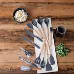 Silicone Kitchenware Set Manufacturer - OEM/ODM Custom Hot Sale 19-Piece Household Silicone Kitchenware Set Cooking Tools