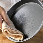 Carbon Steel Bakeware Set Factory - OEM/ODM Custom Nonstick Carbon Steel 6-11inch Black Bakeware Round Mold Bread Pan