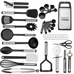 Home Kitchen Accessories Set Manufacturer - OEM/ODM Custom 38 Pcs Nylon Stainless Steel Home Kitchen Accessories Tools Set