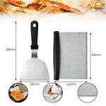 Stainless Steel BBQ Tools Set Manufacturer - OEM/ODM Custom Hot Selling 18 Pcs High Quality Stainless Steel BBQ Tools Set