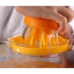 Hand Press Juicer Manufacturer - OEM/ODM Custom Hot Sale Kitchen Gadgets Plastic Hand Press Multipurpose Fresh Juicer