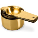 Stainless Steel Measuring Spoon Cups Set Manufacturer - OEM/ODM Custom All in One Stainless Steel Rose Gold Measuring Set