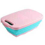 Foldable Cutting Board Factory - OEM/ODM Custom Kitchen Gadgets Gift Set Multi Function Foldable Plastic Silicone Cutting Board