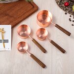 Measuring Cups and Spoons Set Manufacturer - OEM/ODM Custom Stainless Steel 8 Pcs Luxury Kitchen Gadgets Measuring Cups Set