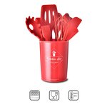 Silicone Utensil Set Manufacturer - OEM/ODM Custom Hot Selling Kitchen Accessories 11pcs Silicone Utensil Set