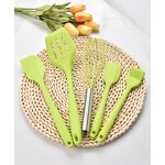 Heat Resistant Silicone Spatula Set Manufacturer - OEM/ODM Custom Kitchen Accessories Heat Resistant Food Silicone Spatula Set