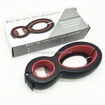 Can Opener Factory - OEM/ODM Custom Kitchen Accessories 6 in 1 Bottle Jar Can Opener Multi Opener