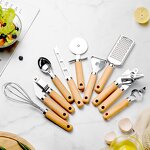 Smart Kitchen Tools Set Manufacturer - OEM/ODM Custom Smart Home Cooking New Kitchen Tools Stainless Steel Customized 9 Pcs