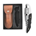 Wooden Stainless Steel Wine Opener Factory - OEM/ODM Custom High Quality Kitchen Gadgets Wooden Stainless Steel Wine Opener