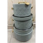 Food Storage Container Manufacturer - ODM Beautiful 1L+2.5L+4L ABS+Stainless Steel Insulated for Home Use