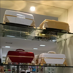 Chaffing Dish Manufacturer - Home Kitchenware Hotel Gold Round 6L Visible Window Luxury Stainless Steel Chefing Dish