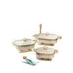 Rectangular Warming Trays Manufacturer - Home Kitchenware 11 Inch 1.5L Chaffing Dish Buffet Food Storage Box